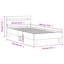 17 Stories Bed Frame With Headboard And LED -101519307-77708648