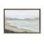 Cadre flottant Dreamy Coastline Abstraction, design par Hannah Dawson-708903514-708903492