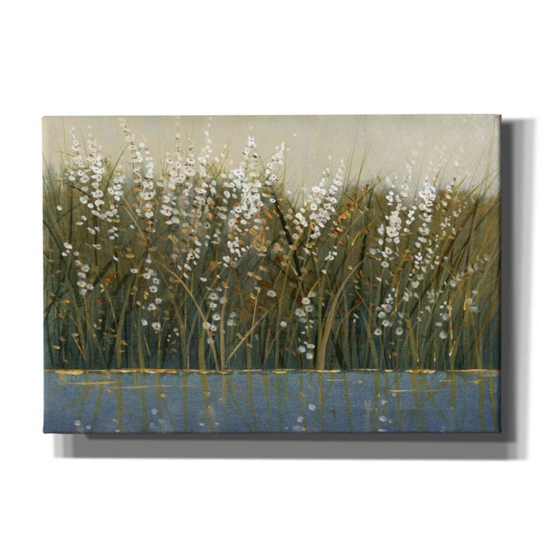 «By The Tall Grass I» par Tim O'toole, art mural sur toile, H 18 po x l 26 po x P 0,75 po