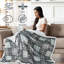 Jeté de lit Plaid Christmas Sherpa 50 po x 60 po-174352607