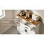Armoire de cuisine, armoire de ferme moderne avec rangement, bar avec 2 tiroirs et 2 portes, buffet de plancher-613975948