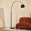 Lampe sur pied à arche 70 po avec ampoule DEL Robiul