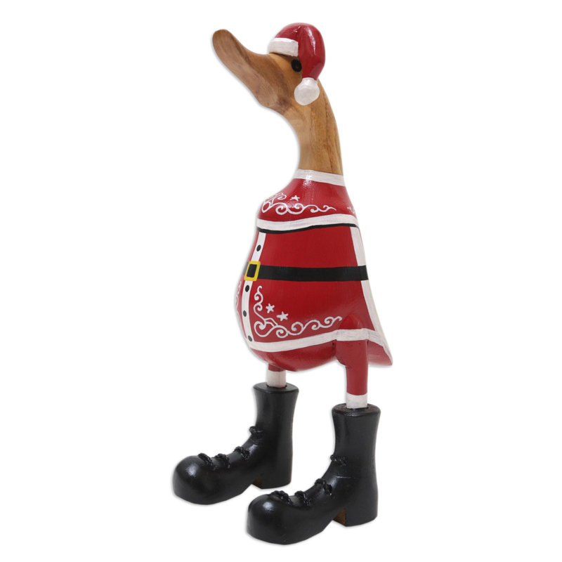 Figurine en bois de teck et bambou The Holiday Aisle®