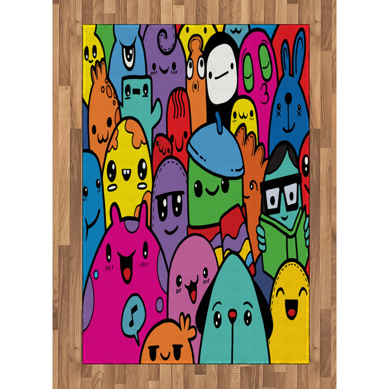 Tapis décoratif Indie High Density, Rectangle— 4 pi x 5 pi 8 po