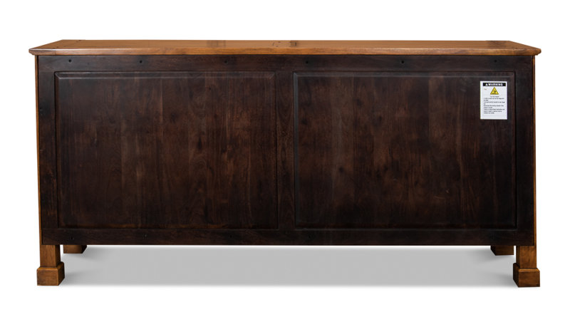 Carreiro 79'' W Solid Wood Sideboard, Fruitwood