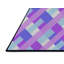 Tapis mauve à motif géométrique Klima-99715267