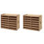 Organisateur de documents en bois