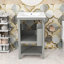 Meuble-lavabo simple 20 po avec plateau en céramique Riggall-97920554