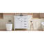 Meuble-lavabo de 36 pouces avec comptoir en céramique, structure en bois massif, armoire en bois aggloméré et peuplier, tiroirs rabattables, tablette réglable et poignées en alliage de zinc, armoire de rangement autoportante (robinet non inclus), meubles-lavabos-785276188