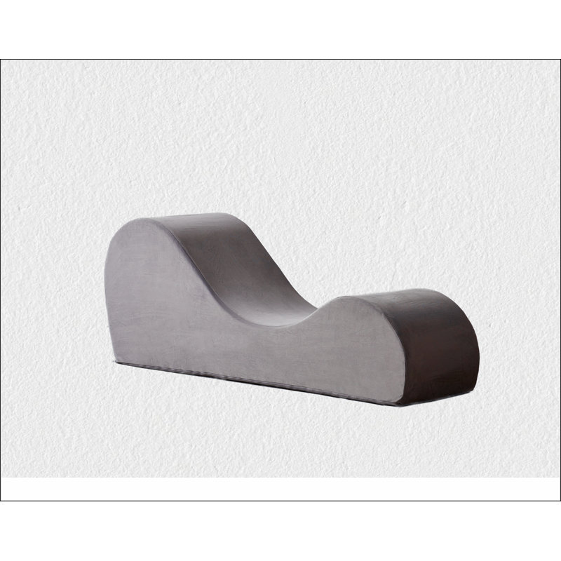 Chaise longue Solace, conception ergonomique avec noyau en mousse haute densité à la fois doux et ferme, anse amovible lavable à la machine