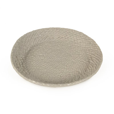 Cross Weave Ceramic Platter