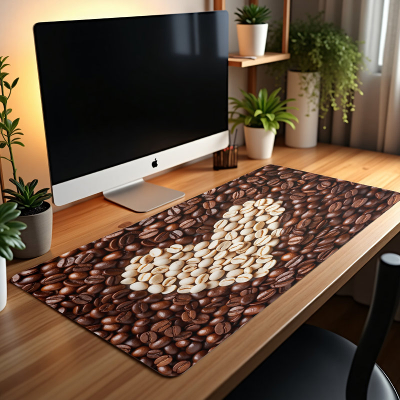 Polyester Desk Pad, 31.5x15.5