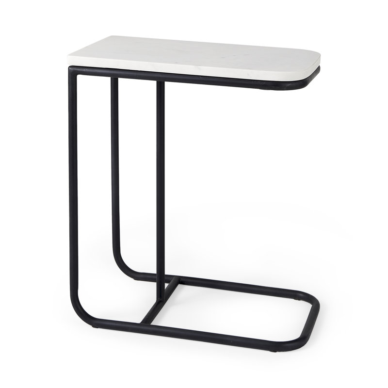 Oskar Marble Top End Table