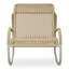 Lyra Outdoor Rocking Chair Beige