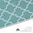 Werra Geometric Non-Skid Kitchen Mat-853967484