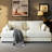 90" Square Arm Sofa Bed-2066237403