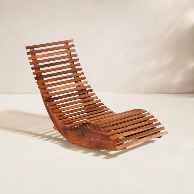 Harlow Rocking Sun Chaise Lounge, Natural, 2