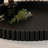 Black Oval Concrete Tray – Coffee Table Decoration, Centerpiece.