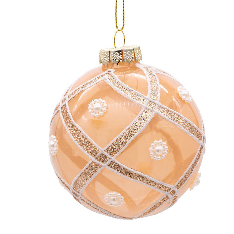Ornement boule scintillante