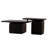 Lee Square Coffee Table Set with Fir Wood Legs,Cocktail Tables,Living Room Table Set,Nesting Table-269016289