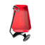 Rampe de jardinage, roues solides, wagon tout-terrain d'une capacité de poids de 280 lb, rouge