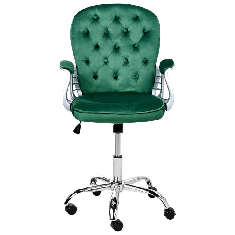 PRINCESS Velvet Office Chair, Green