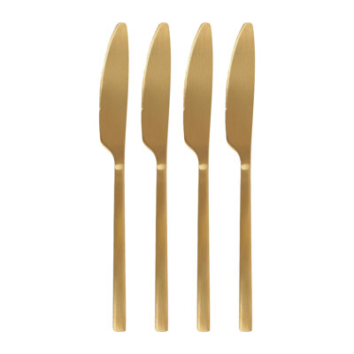 Stainless Steel Dinner Knives - 21cm - Pack of 4
