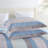 MarCielo 3 Piece 100% Cotton Striped Quilt Set Lightweight Patchwork Bedspread Set-112458199-112458202