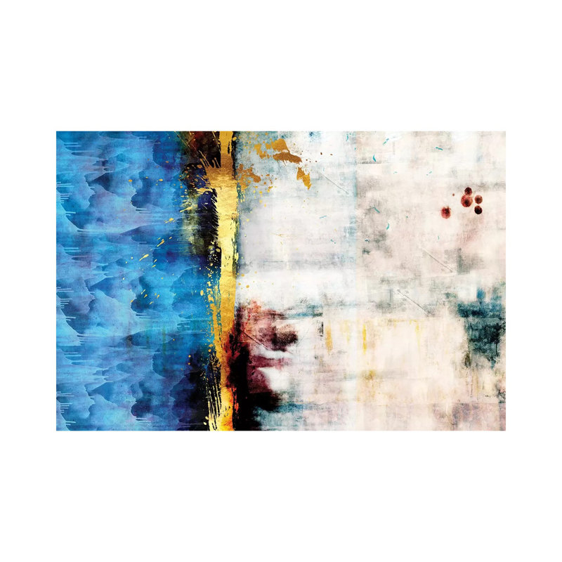 Sapphire by Maximiliano Casal - Print on Canvas, 66.04cm H x 101.6cm W x 3.81cm D, Wrapped Canvas