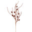 32" Mini Pinecone Twig Glitter Spray, 6 per bag.