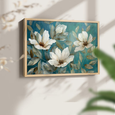 Shade of Blue -Framed Print - Restickable