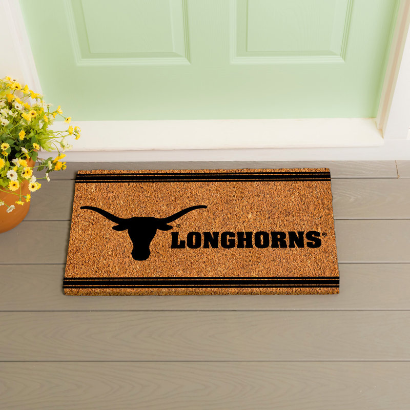 Paillasson intérieur / extérieur 28 po x 16 po NCAA, Longhorns