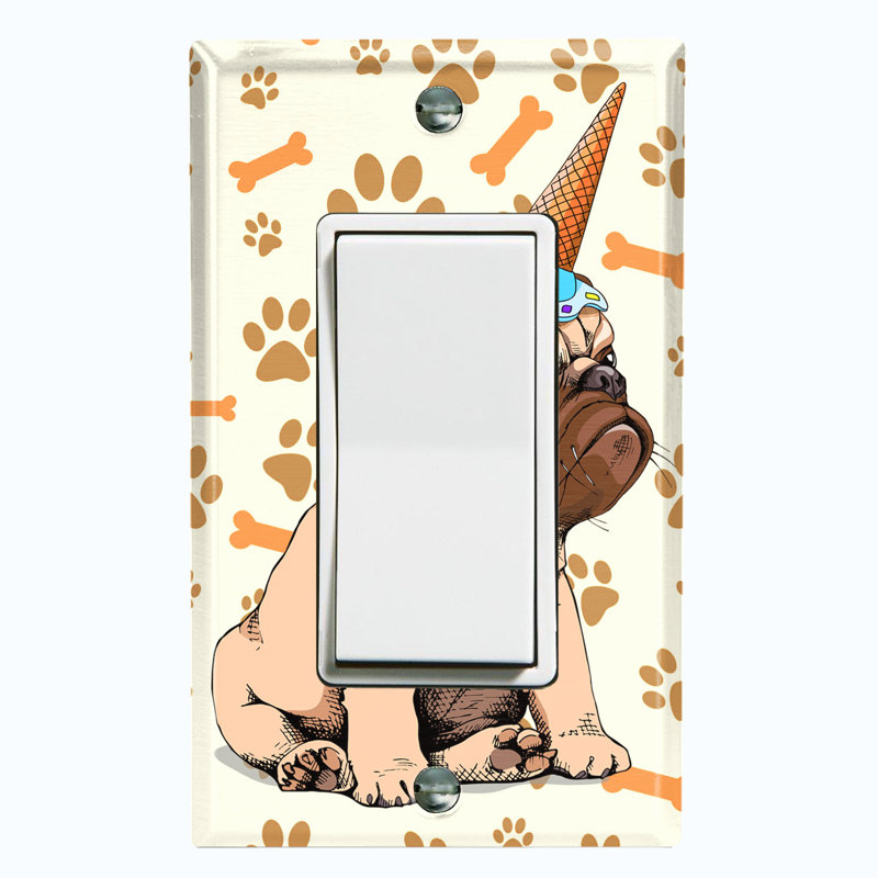Plaque murale berçante Pugicorn