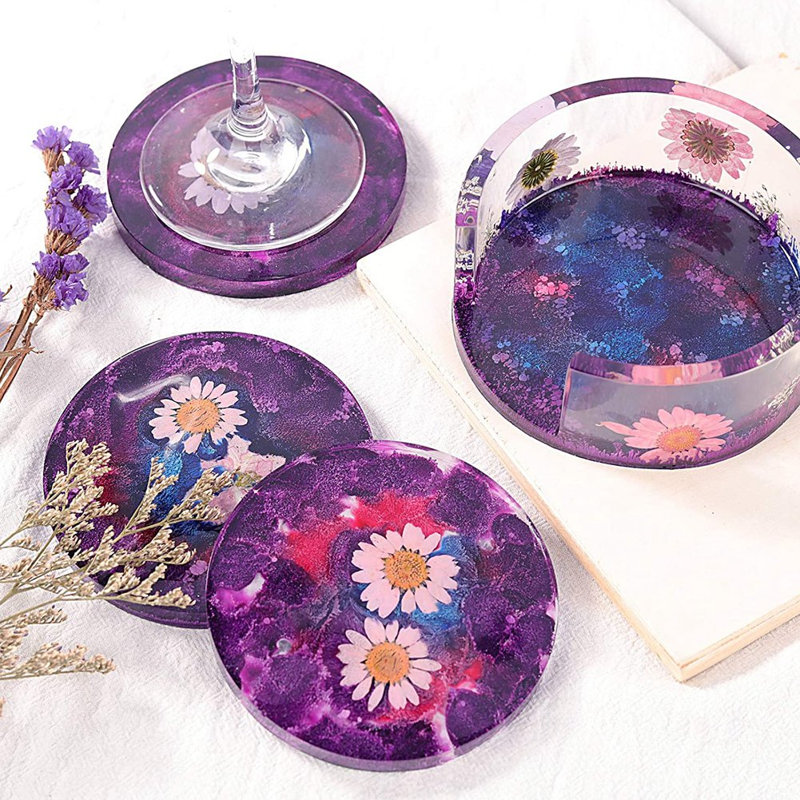 Round 4 Piece Coaster Set