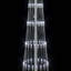  LED Christmas Tree 70 x 70 x 250 cm Metal-868654113