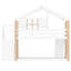 3ft Single House Bunk Bed with Slide & Storage Stair