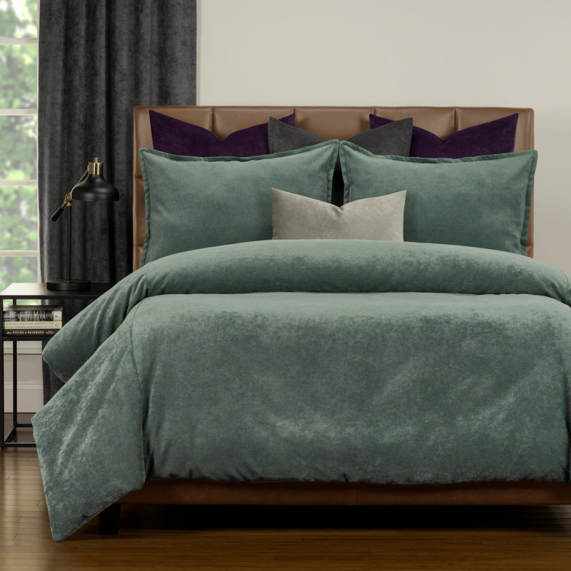 Ensemble de housse de couette et insert Mixology, Housse de couette très grande + 7 pièces supplé, Lagon