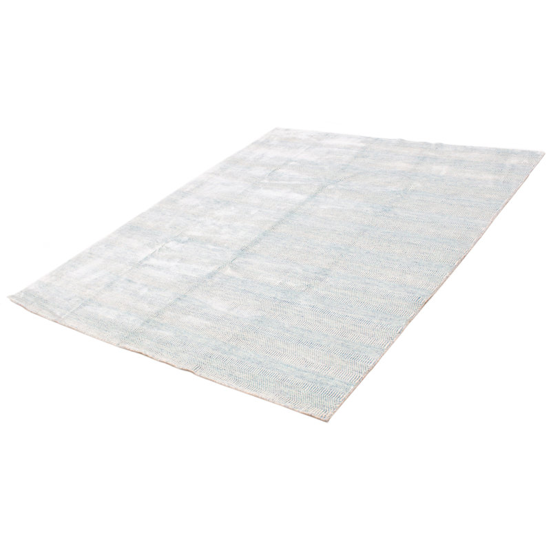 Tapis bleu pâle 8 pi 2 po x 10 pi 1 po Liev One-of-a-Kind