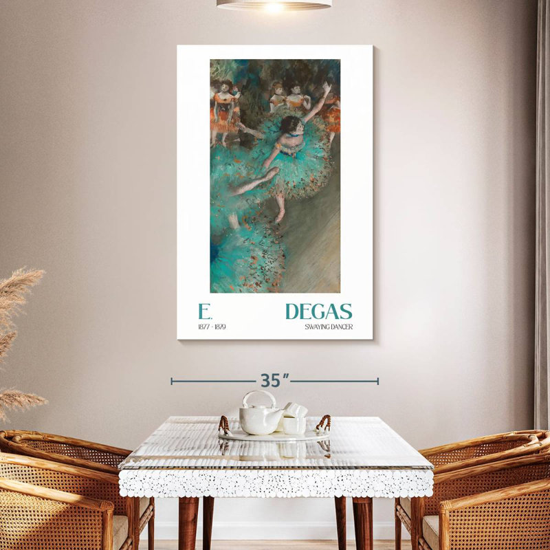 Affiche de l'exposition «Swaying Dancer Degas», H 51 po x l 34 po
