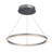 Tania 24-in Integrated LED Pendant Light Height Adjustable ETL Certified Circular Chandelier