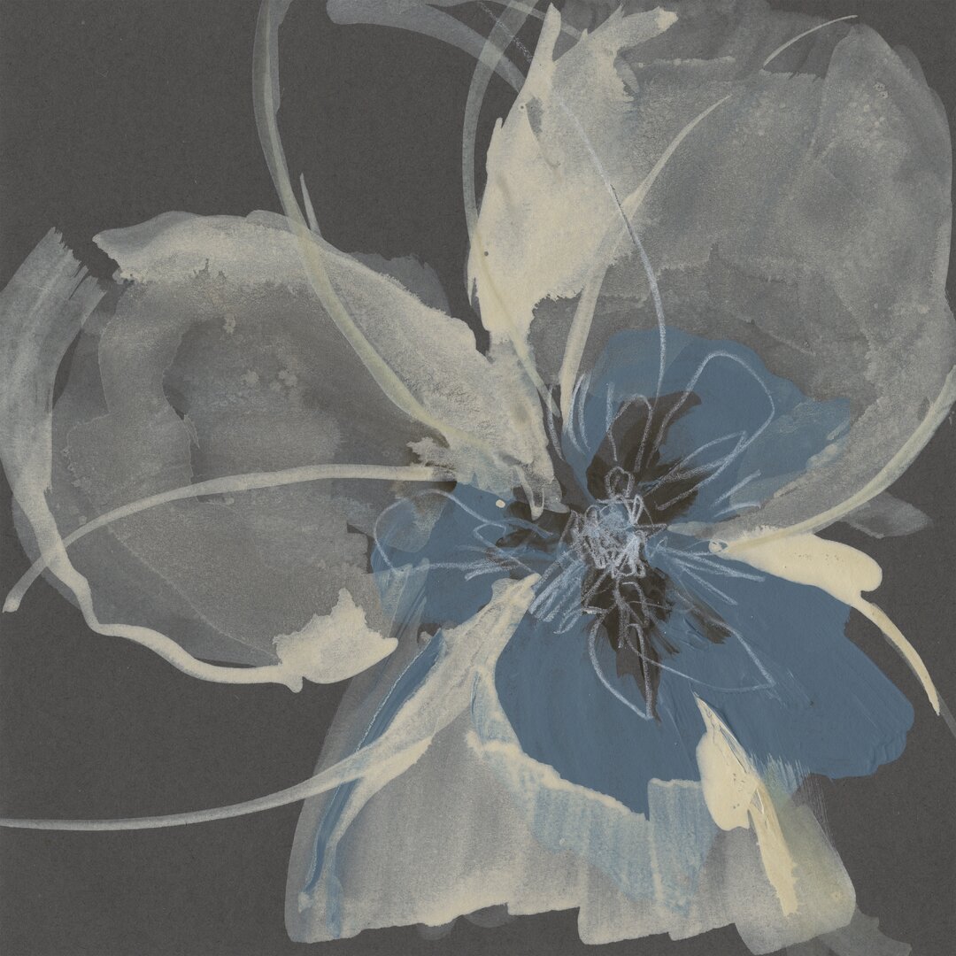 Leinwandbild Expressive Petals I von Jennifer Goldberger