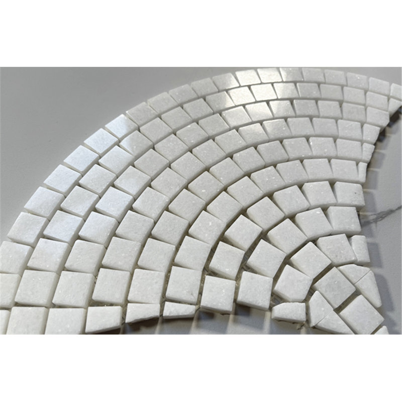 13 in. x 7 in. Marble Tile