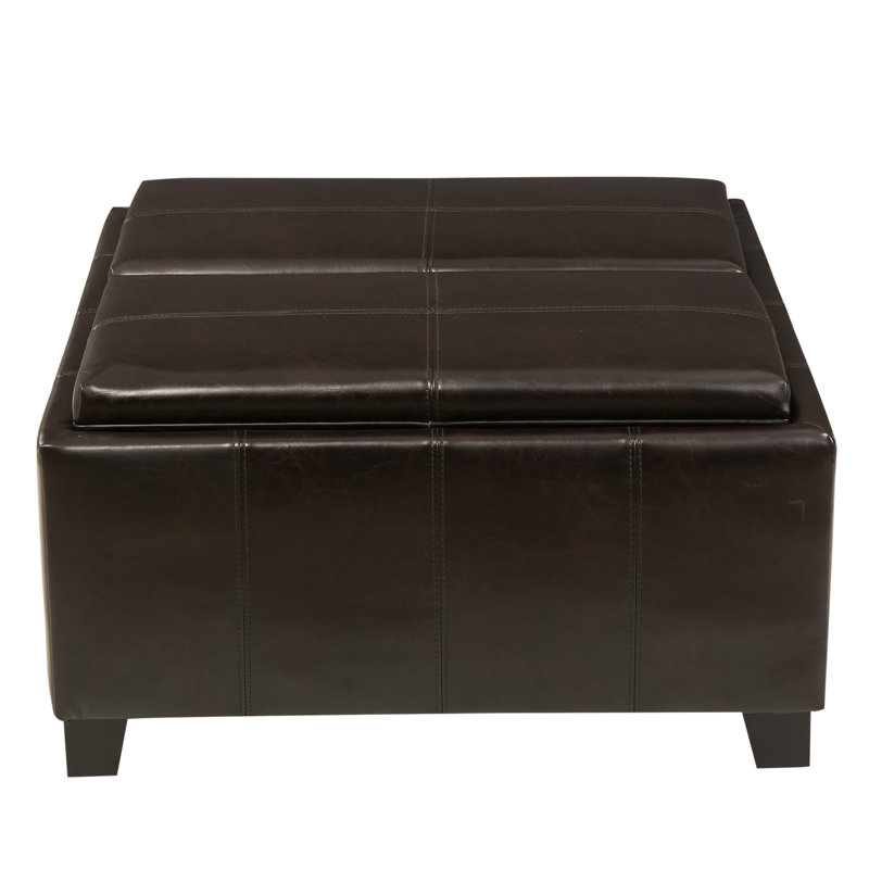 Repose-pieds contemporain, Brun