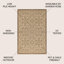 Tapis oriental beige / brun Haggerty-397394465