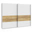 2 Door Manufactured Wood Wardrobe