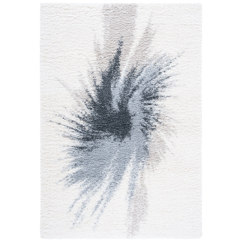 Asuman 800 Performance Abstract Rug, Rectangle 5'3" x 7'6"