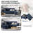 79" Upholstered L-Shaped Sofa with Ottoman -1005157651