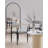 Metal Upholstered Dining Chairs (Set of 2)-500993741-516735004