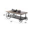 Table basse avec tablette-128922711