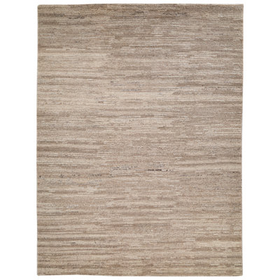Ailey Hand-Knotted Abstract Wool Rug